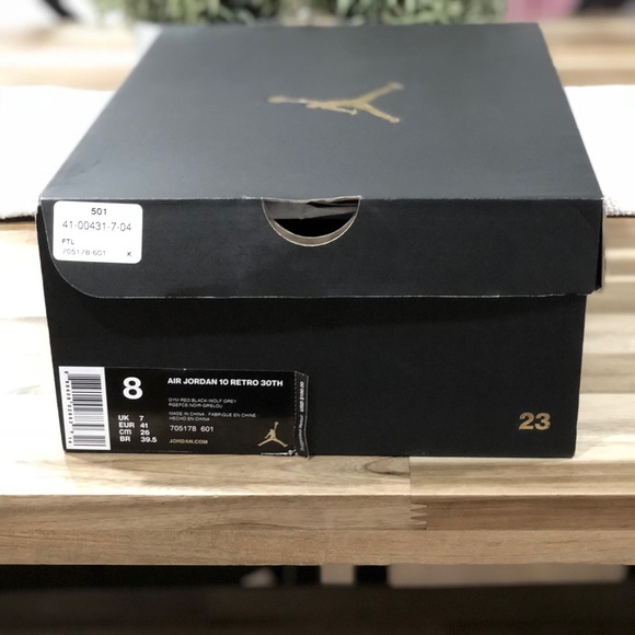 Air Jordan 10 retro ”Bulls over Broadway” - Picture 2 of 8